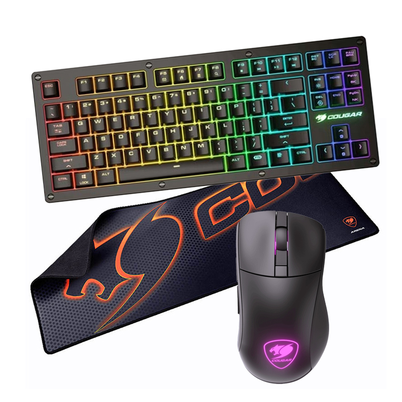 Bundle Cougar Puri TKL + Surpassion RX + Arena Black