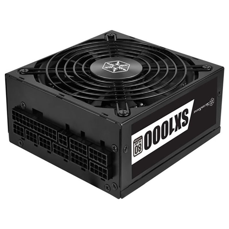 Fuente/PSU Silverston SX1000 Platinum 80 Plus Platinum 1000W Modular