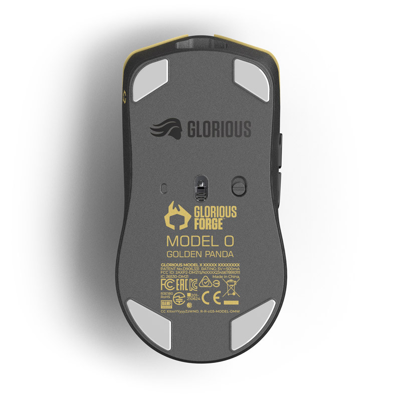 Ratón Glorious Model O Pro Wireless Gaming 19000 Dpi Golden Panda