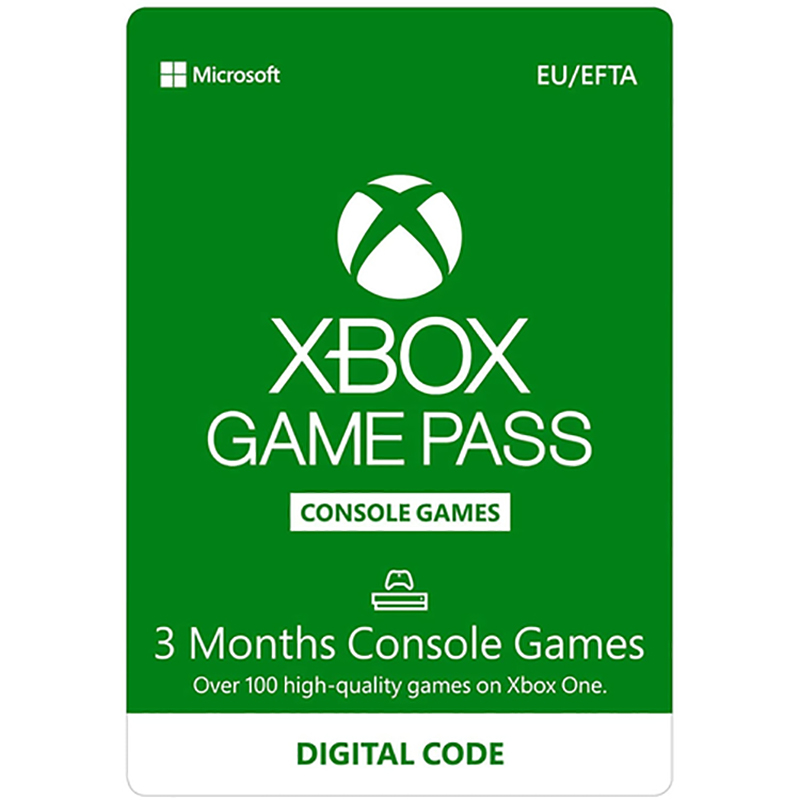 Descarga Digital Microsoft Xbox Game Pass 3 Meses