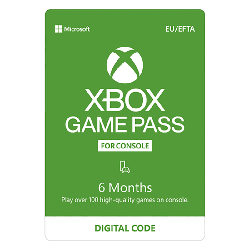 Descarga Digital Microsoft Xbox Game Pass 6 Meses