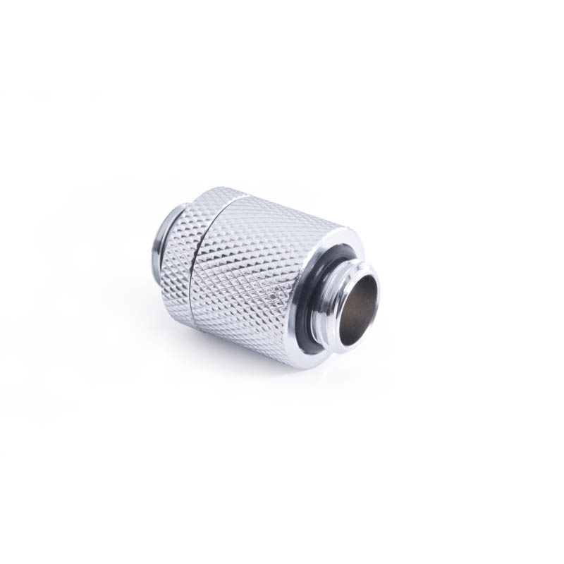 Adaptador Alphacool ES D-Plug 20mm M-M Cromado