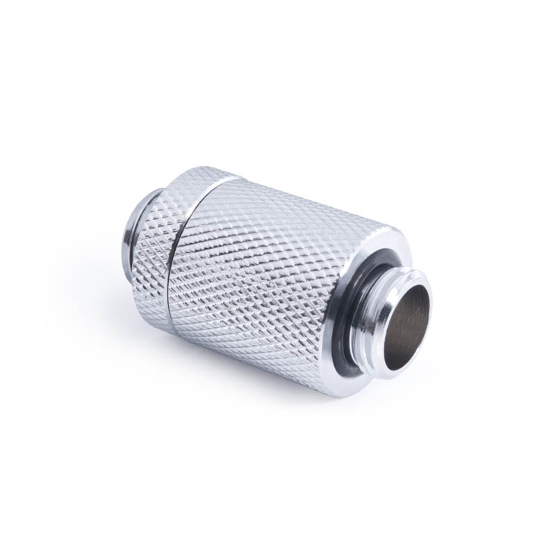 Adaptador Alphacool ES D-Plug 25.5mm M-M Cromado