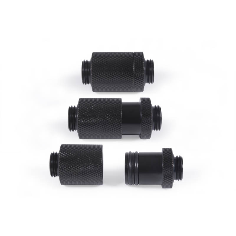 Adaptador Alphacool ES D-Plug 25.5mm M-M Negro