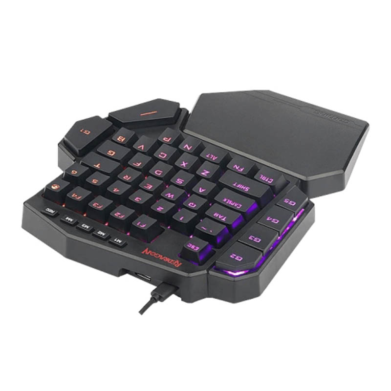 Teclado Redragon Diti Gaming RGB Blue Switch Negro