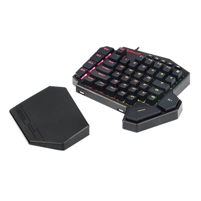 Teclado Redragon Diti Gaming RGB Blue Switch Negro