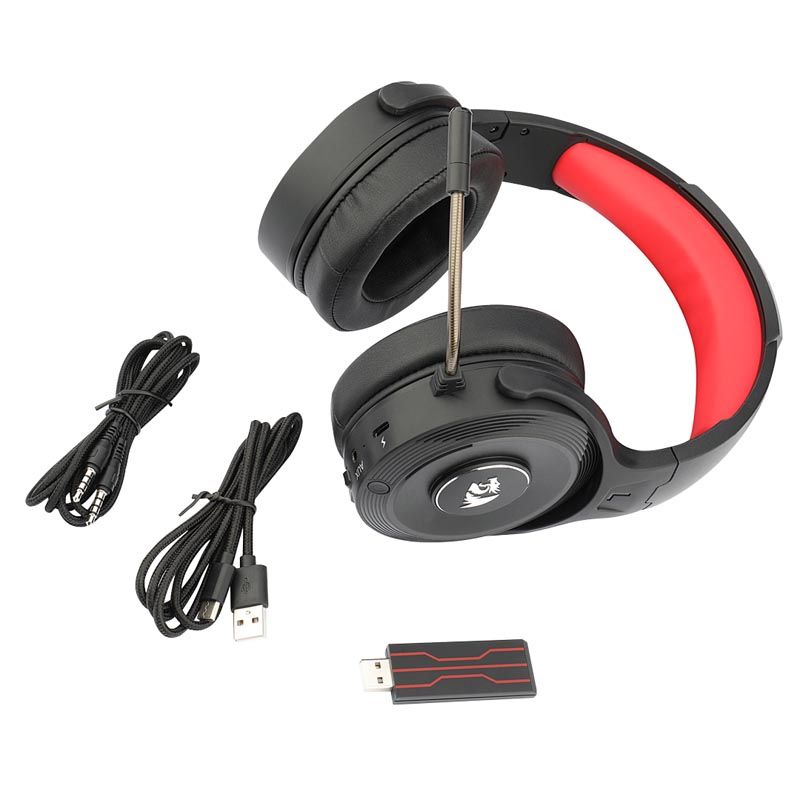 Auriculares Redragon H818 Pelops Wireless Gaming Sonido Envolvente 7.1
