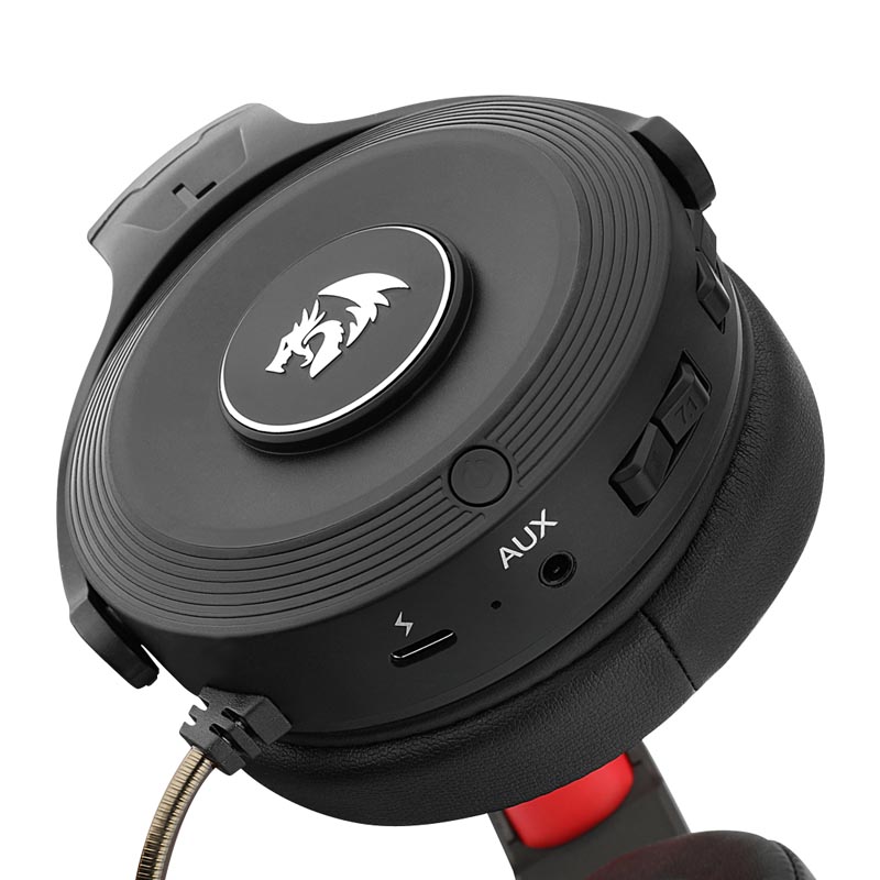 Auriculares Redragon H818 Pelops Wireless Gaming Sonido Envolvente 7.1