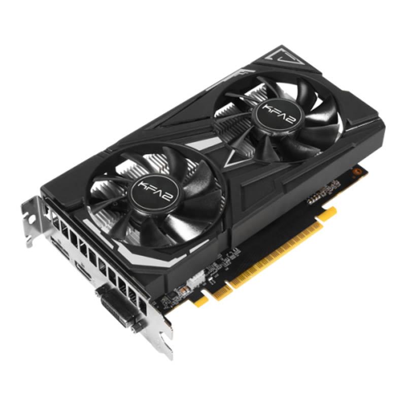 Tarjeta Gráfica KFA2 GeForce GTX 1650 EX 1-Click OC Black 4GB GDDR6