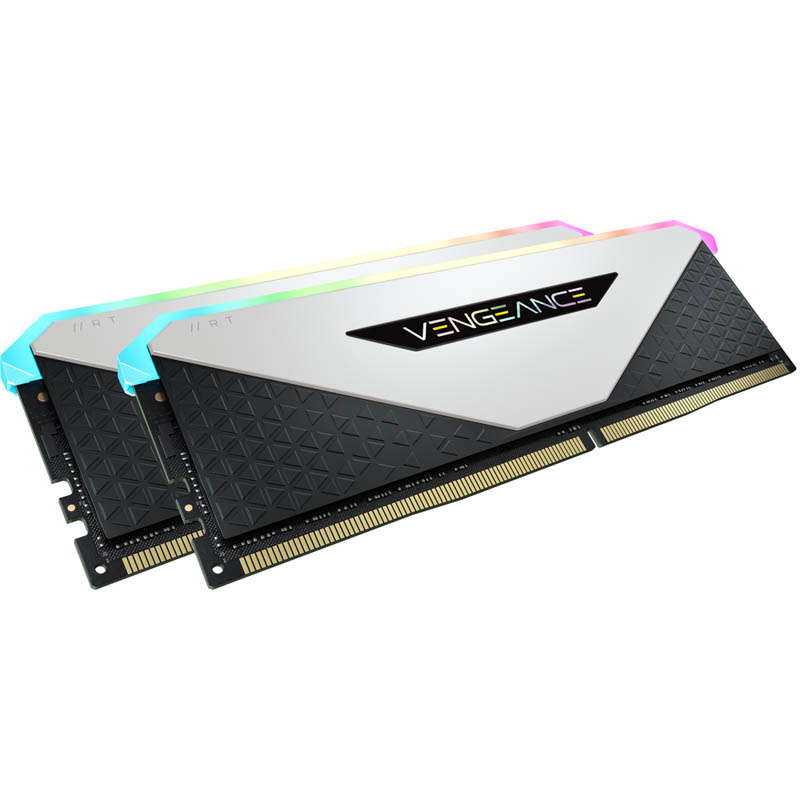 Memoria DDR4 Corsair Vengeance RT RGB 2x16GB 3600MHz CL18 Blanco