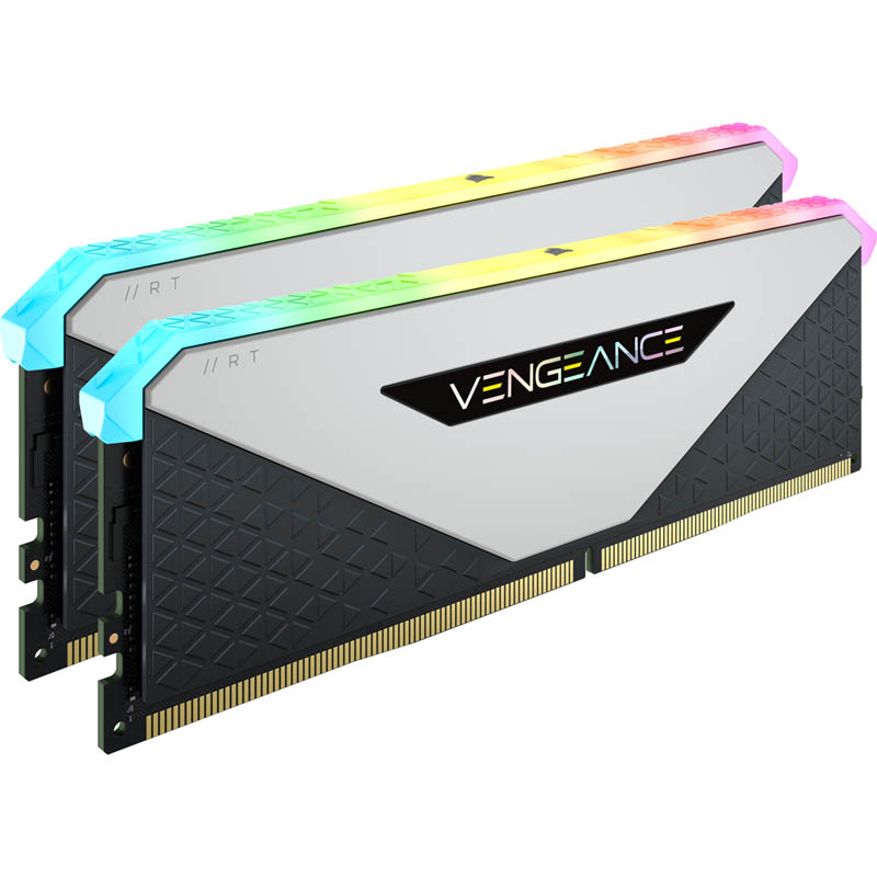 Memoria DDR4 Corsair Vengeance RT RGB 2x16GB 3600MHz CL18 Blanco