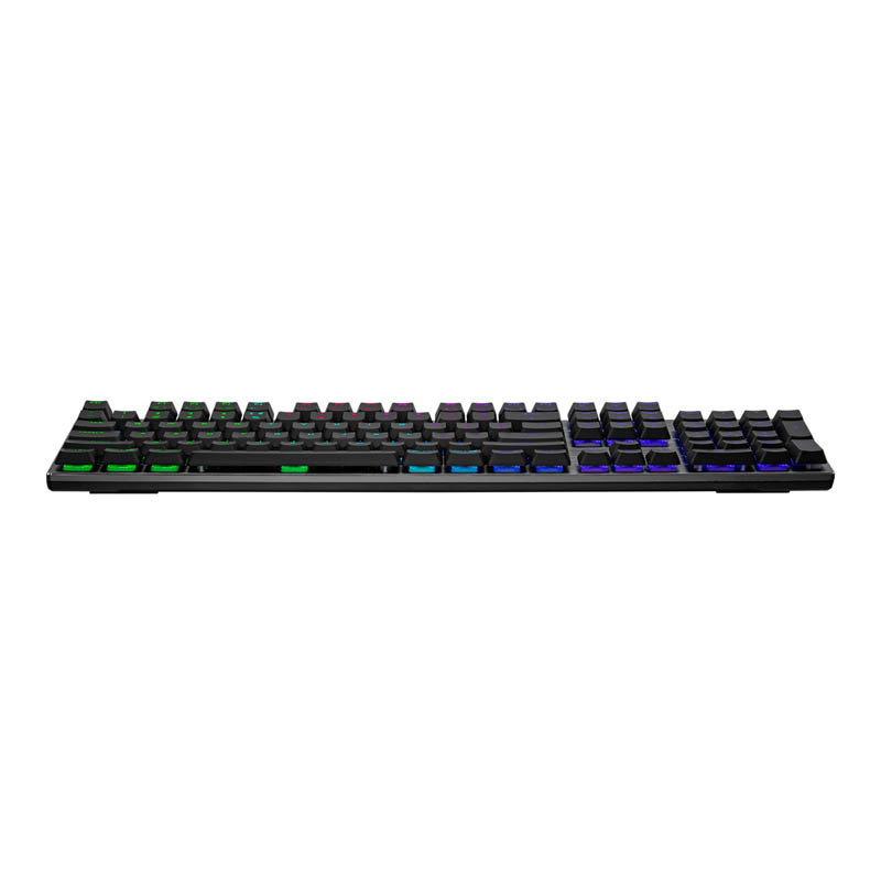 Teclado Cooler Master SK653 Gaming RGB Red Switch Low Profile Negro
