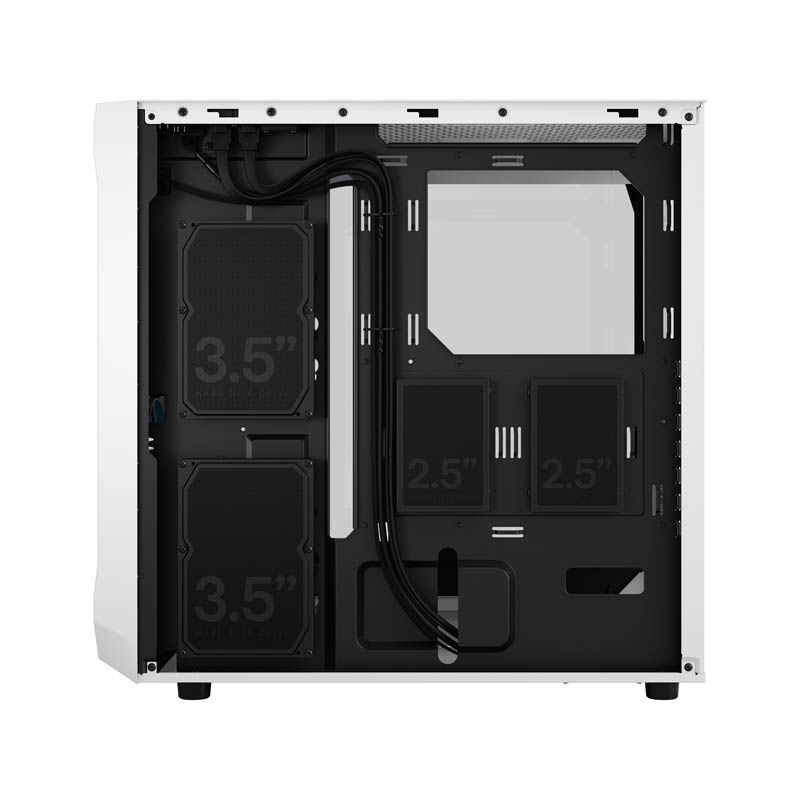 Caja/Torre Fractal Focus 2 RGB TG Blanco