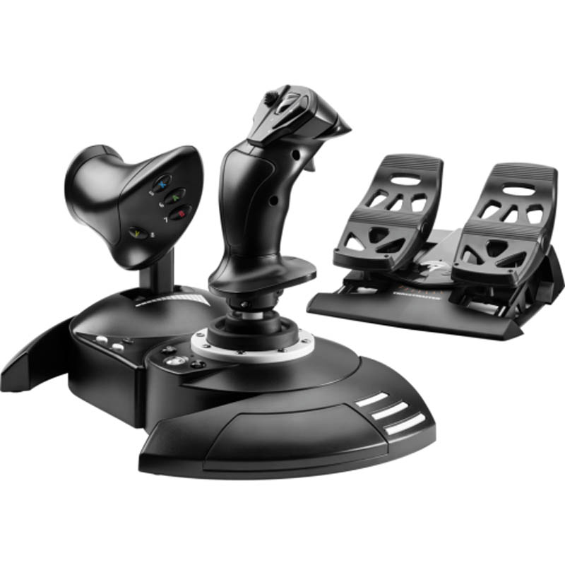 Joystick Thrustmaster T.Flight Full Kit X Negro