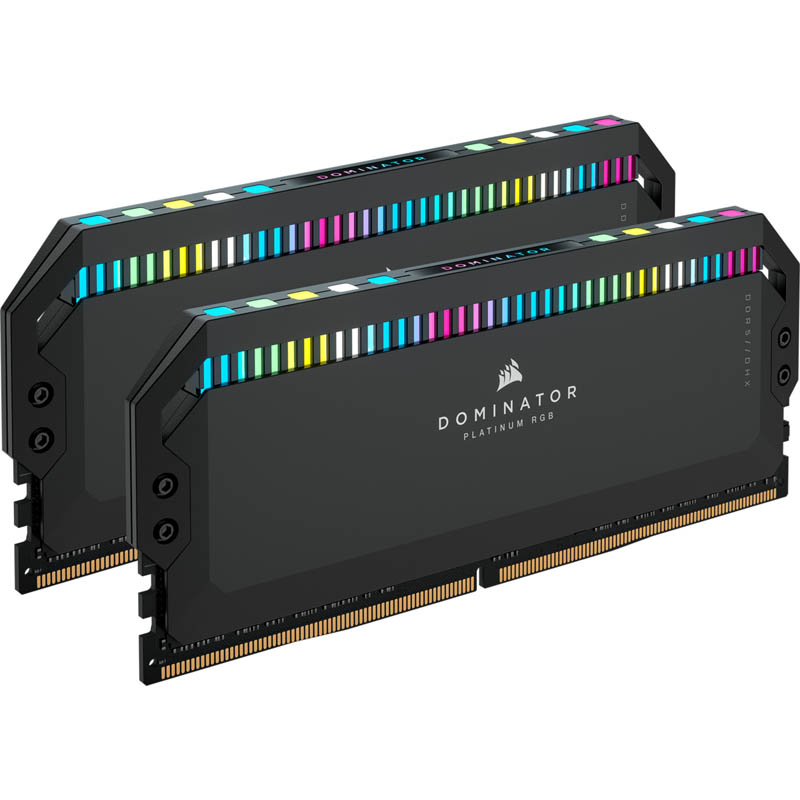 Memoria DDR5 Corsair Dominator Platinum RGB 64GB 2x32GB 5600MHz CL40 Negro