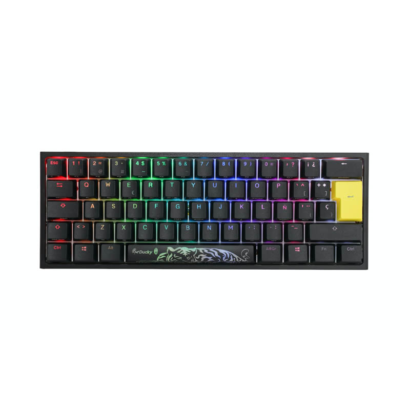 Ducky ONE 2 PRO Classic Mini 60% RGB Kailh Brown Negro
