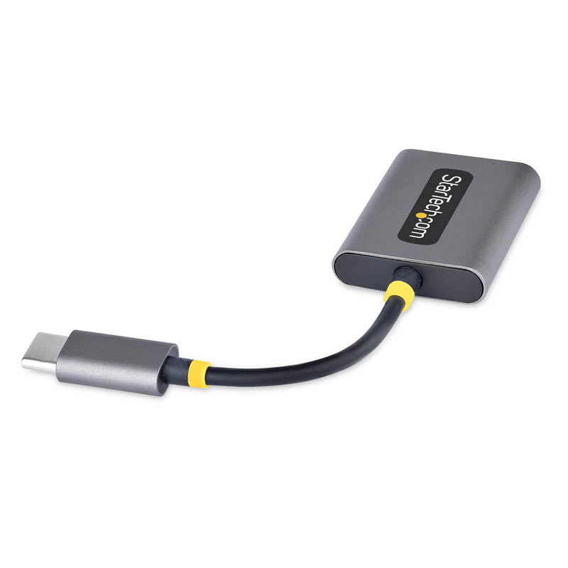 Divisor Startech.com DAC USB-C a 2 Auriculares Micrófono
