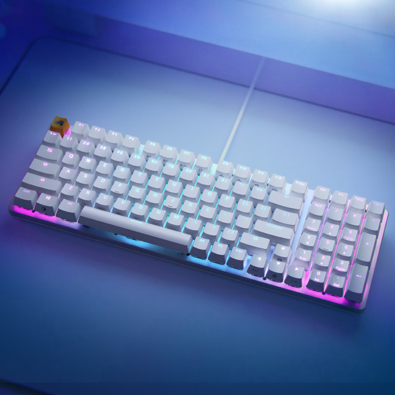 Teclado Glorious PC Master Race GMMK 2 Full-Size ANSI Blanco