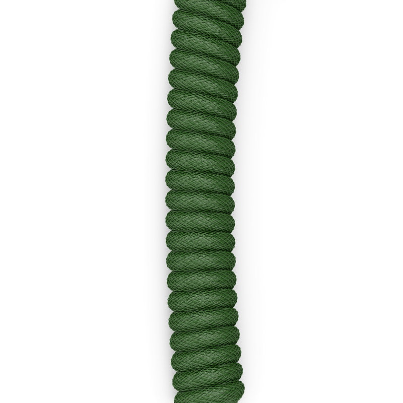Cable Teclado Glorious PC Gaming Race Cable Espiral Verde