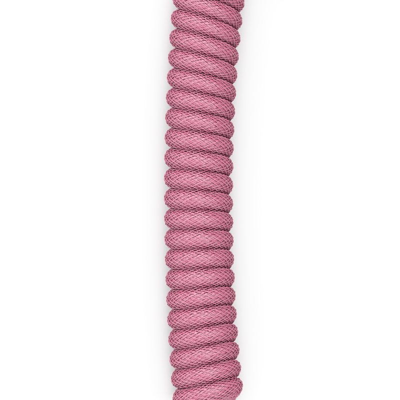 Cable Teclado Glorious PC Gaming Race Cable Espiral Rosa