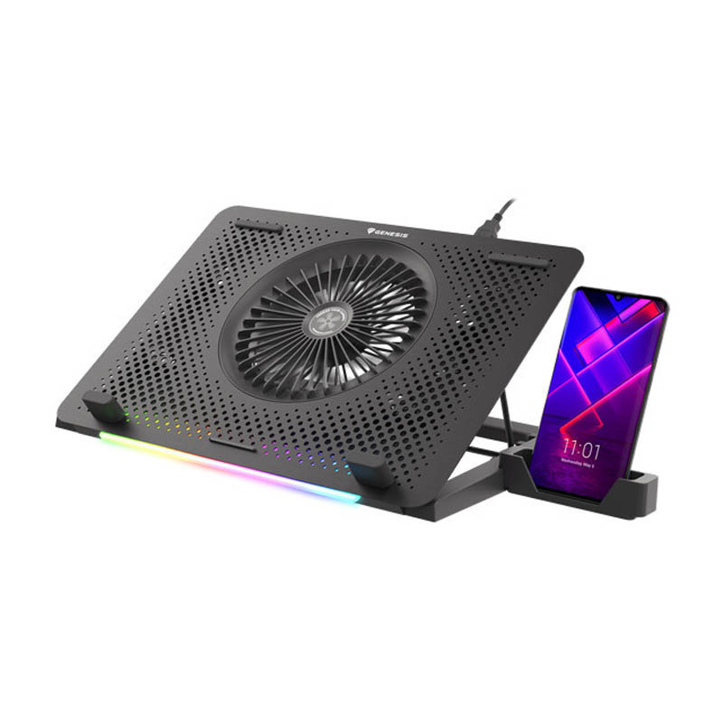 Disipador Portátil Genesis Oxid 450 RGB 15.6 pulgadas