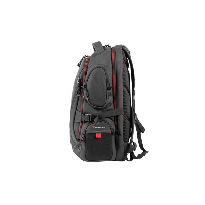Mochila Genesis Pallad 550 17.3 pulgadas Negro