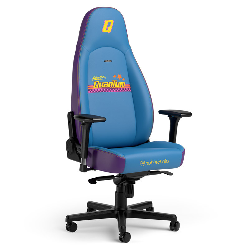Silla  Noblechairs ICON Gaming Fallout Nuka-Cola Quantum Edition Azul/Morado