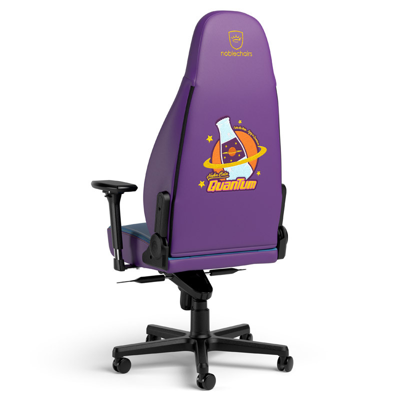 Silla  Noblechairs ICON Gaming Fallout Nuka-Cola Quantum Edition Azul/Morado