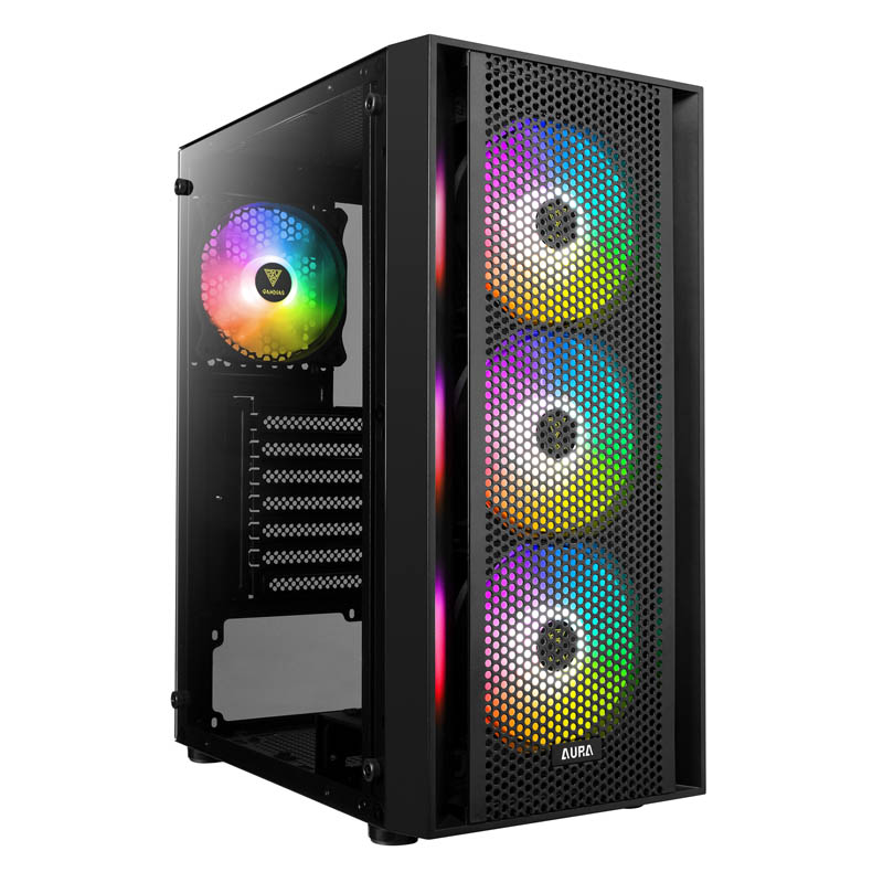 Caja/Torre Gamdias Aura GC2 Negro