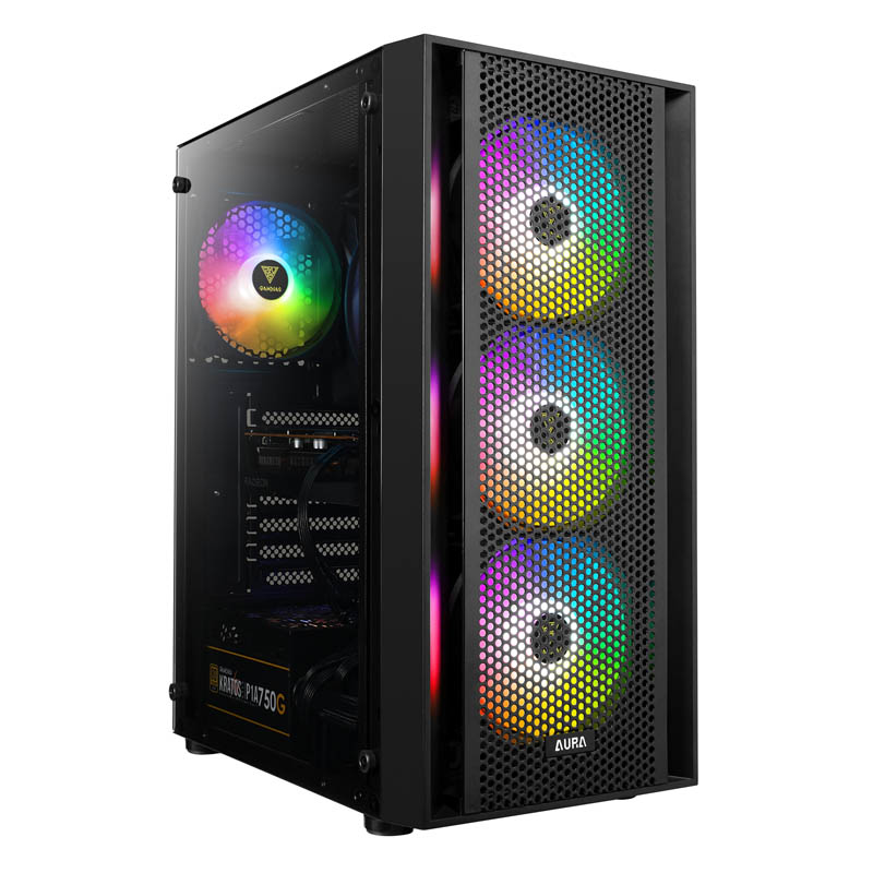 Caja/Torre Gamdias Aura GC2 Negro