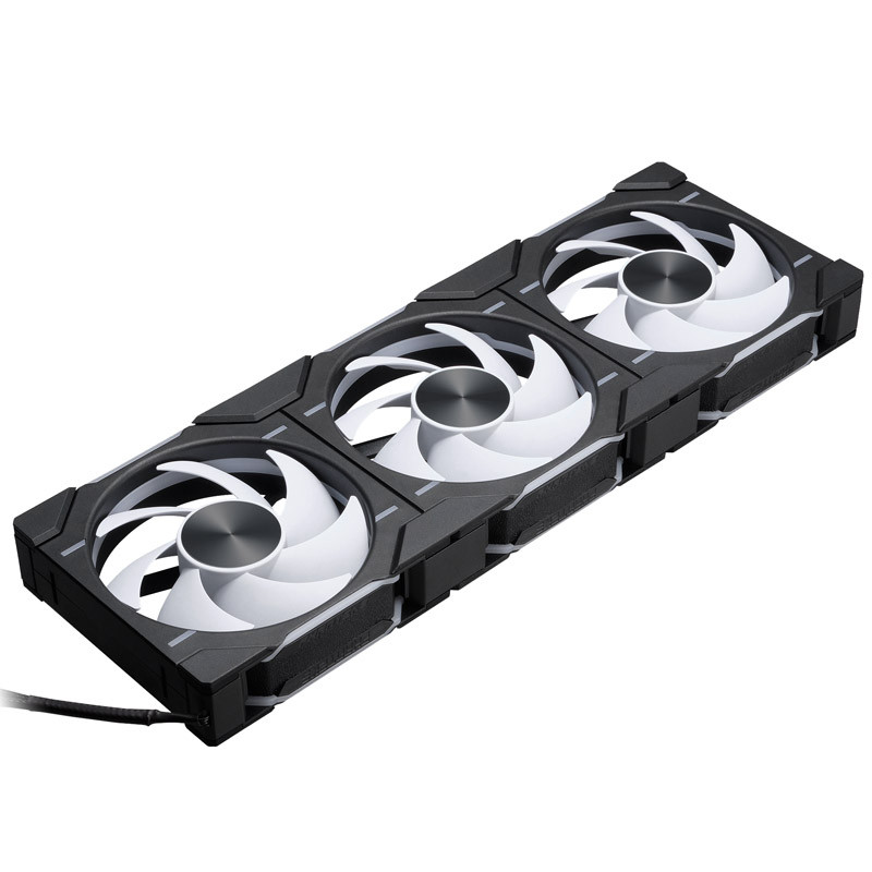 Ventilador Phanteks D30 Pack 3u PWM DRGB 120mm Negro