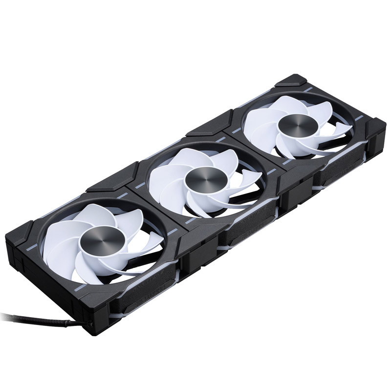 Ventilador  Phanteks D30 Pack 3u PWM DRGB Reverse 120mm Negro