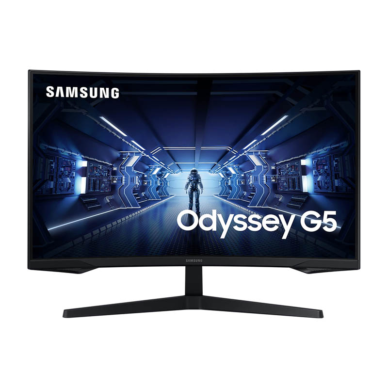Monitor Samsung Odyssey G5 C27G55TQBU 27 pulgadas VA QHD 144Hz FreeSync Curvo