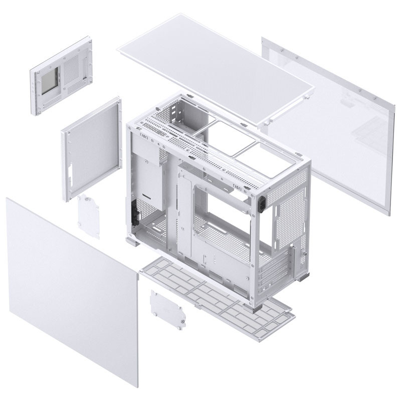 Caja/Torre Jonsbo D31 Mesh Screen Blanco
