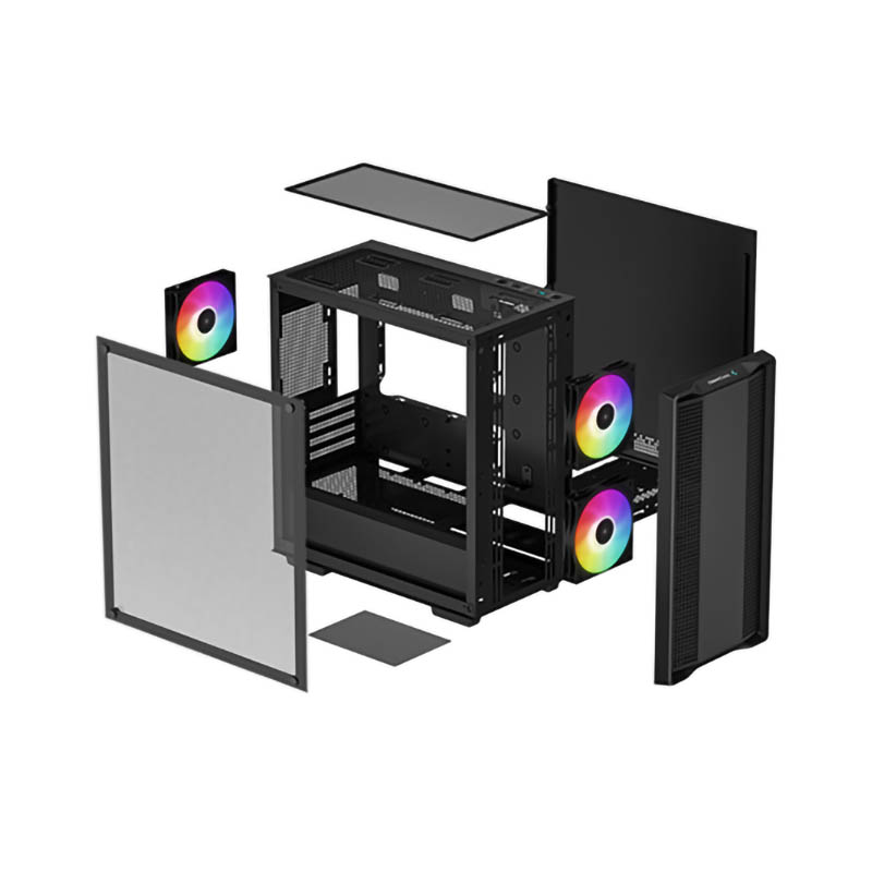 Caja/Torre Deepcool CC360 ARGB Negro