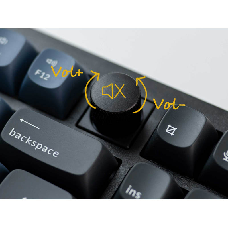 Teclado para Mac y Windows Keychron Q3 Knob ISO-ES RGB Switch Gateron Pro Brown