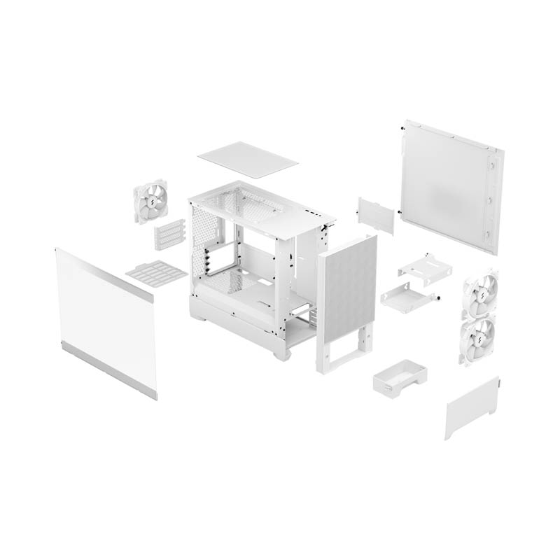Caja/Torre Fractal Design Pop Mini Air ARGB Blanco