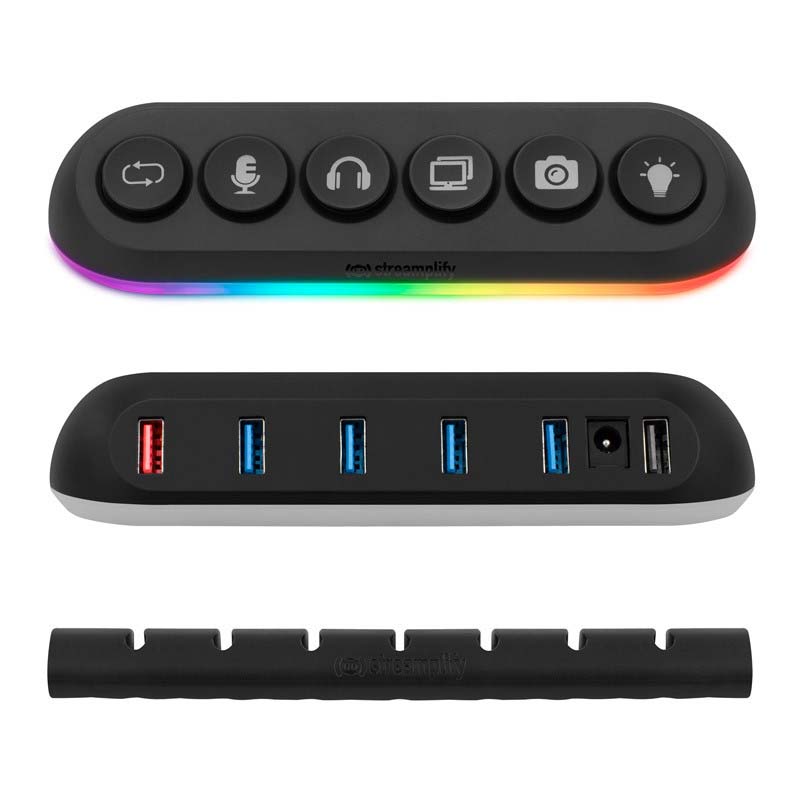 HUB Streamplify Deck 5 USB 3.0 Negro