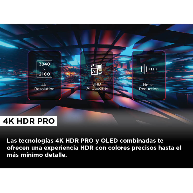 TV/Televisión TCL 65C649 65 pulgadas Smart TV 120Hz QLED 4K HDR Pro