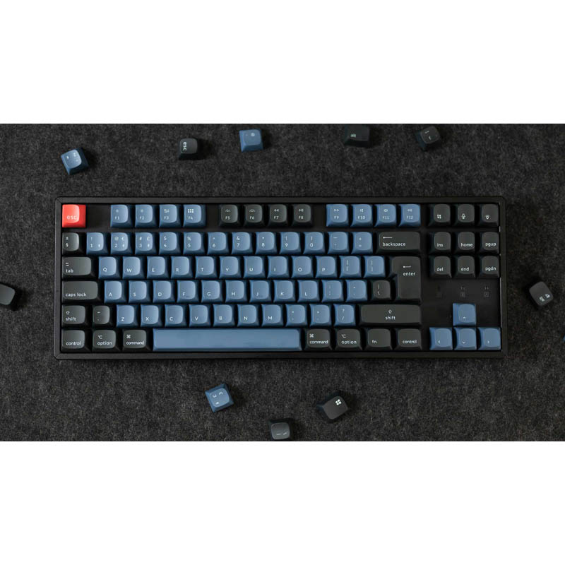 Teclado para Mac y Windows Keychron K8 Pro ISO-ES RGB Hot-Swappable Gateron G Pro Red Wireless
