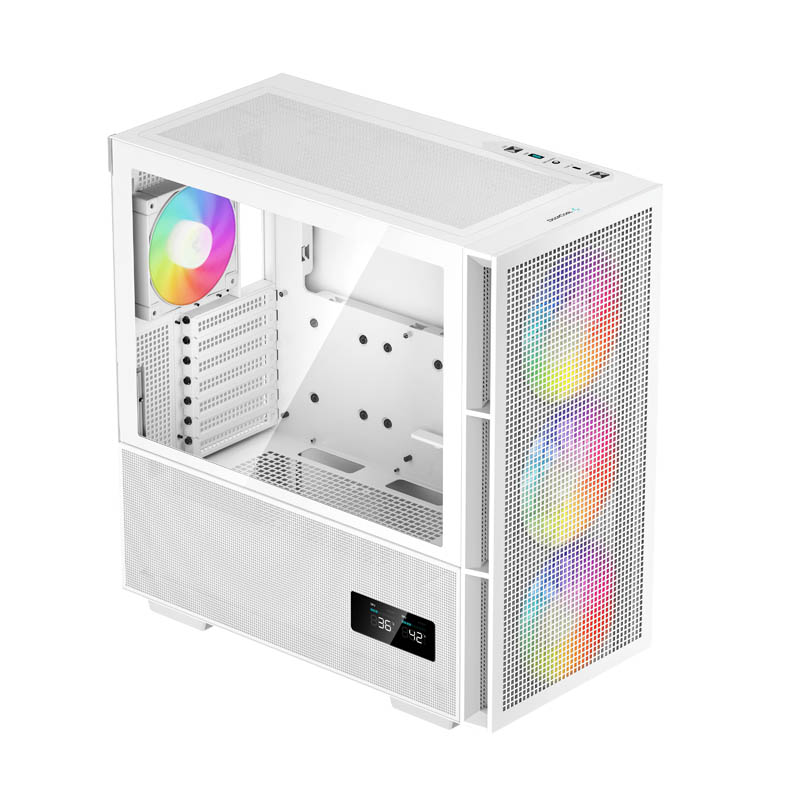Caja/Torre DeepCool CH560 Digital Mesh Blanco
