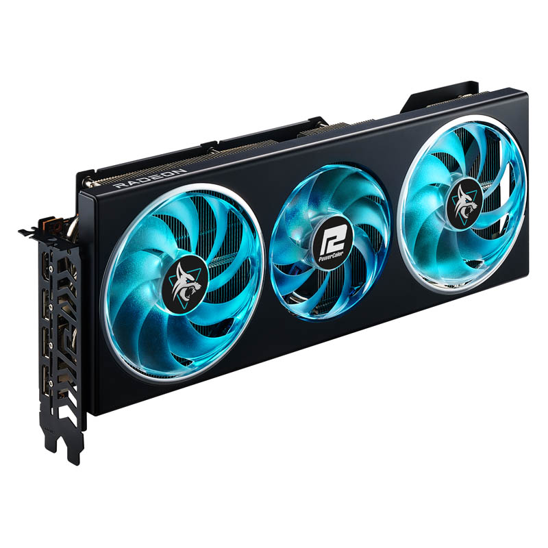 Tarjeta Gráfica PowerColor AMD Radeon RX 7700 XT Hell Hound OC 12GB GDDR6