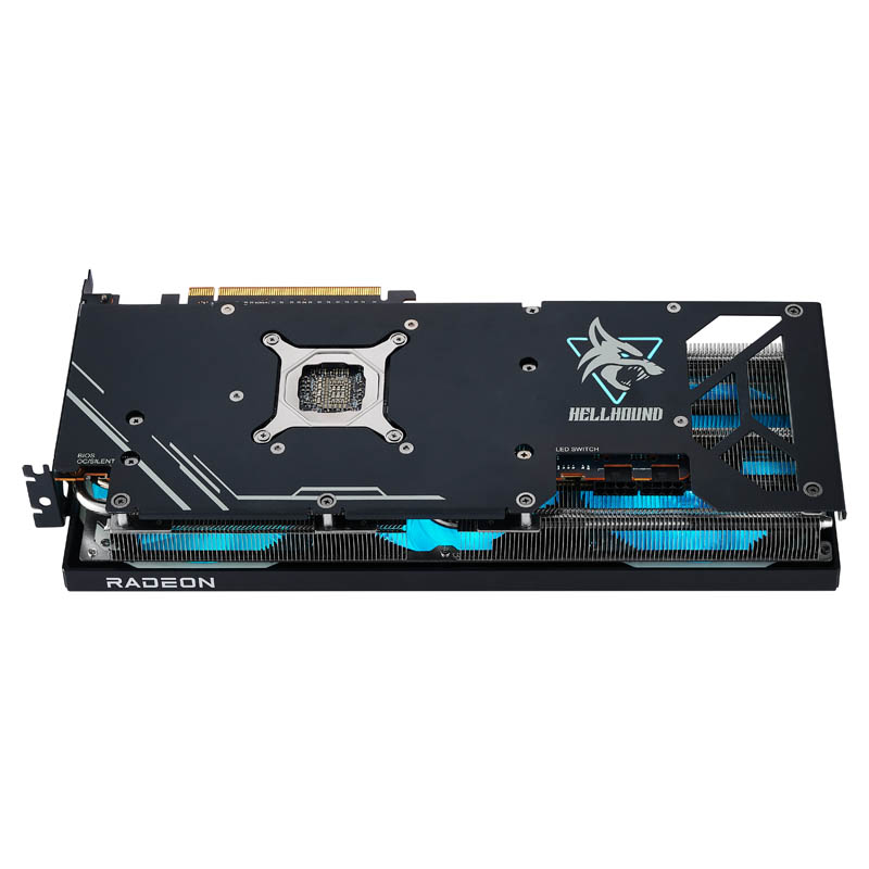 Tarjeta Gráfica PowerColor AMD Radeon RX 7700 XT Hell Hound OC 12GB GDDR6