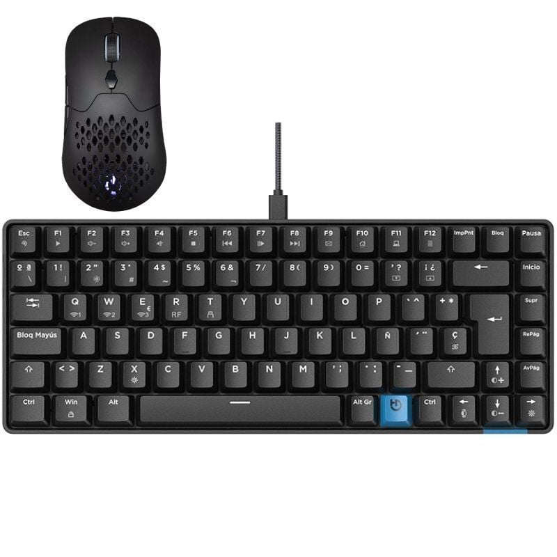 Combo Hiditec GM1K Switch Red + GX30 Pro