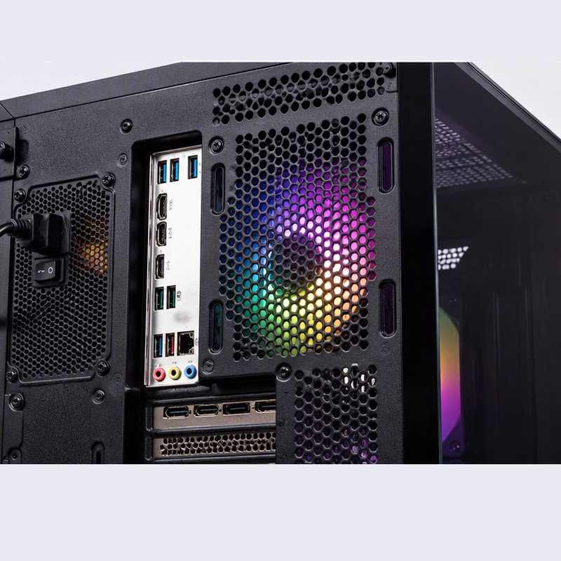 COOLPC Black I - Ryzen 5 5500F / GeForce RTX 5060 8GB / 16GB DDR4 / SSD 1TB / W11