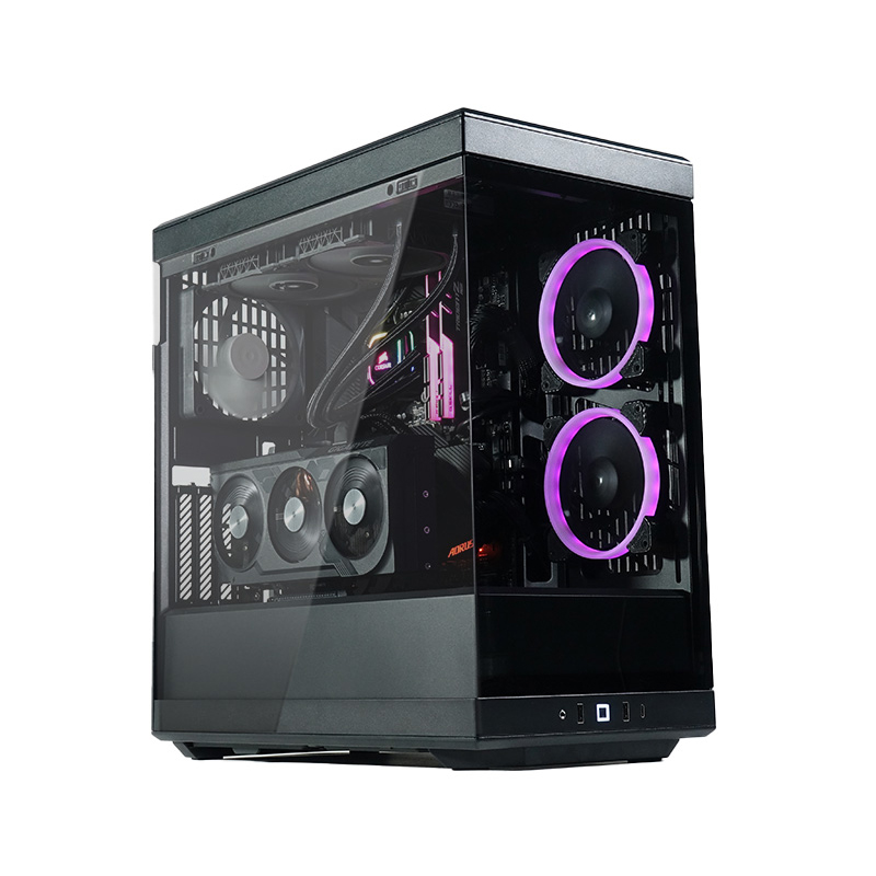 COOLPC Black Priority II - Ryzen 5 7600X / Radeon  RX 7800 XT 12Gb / 32Gb DDR5 5600Mhz / NVMe 1Tb