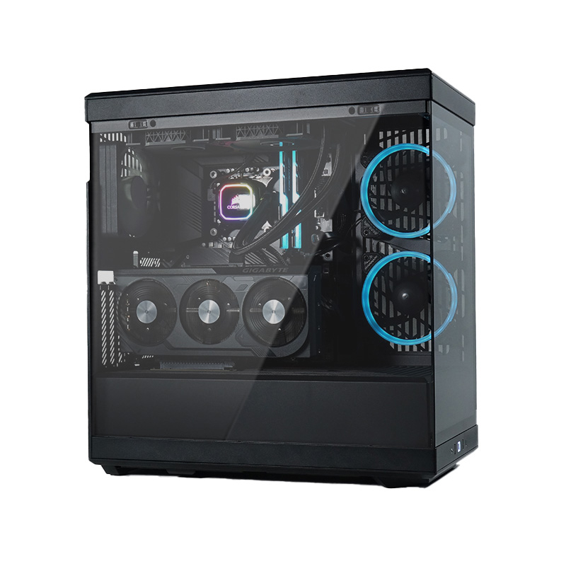 COOLPC Black Priority II - Ryzen 5 7600X / Radeon  RX 7800 XT 12Gb / 32Gb DDR5 5600Mhz / NVMe 1Tb
