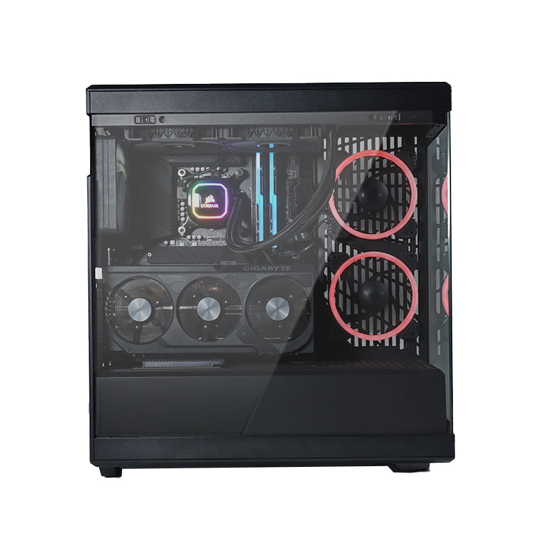 COOLPC Black Priority II - Ryzen 5 7600X / Radeon  RX 7800 XT 12Gb / 32Gb DDR5 5600Mhz / NVMe 1Tb