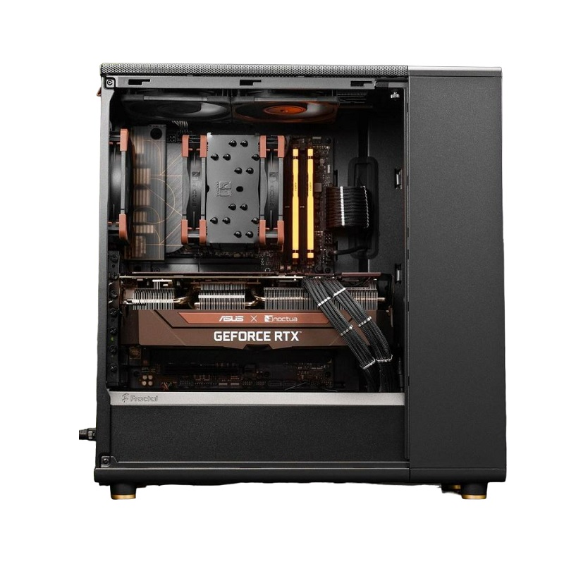 COOLPC Black Priority III - i7 13700KF / GeForce RTX 4070 12Gb / 32Gb DDR4 3600Mhz / NVMe 1Tb