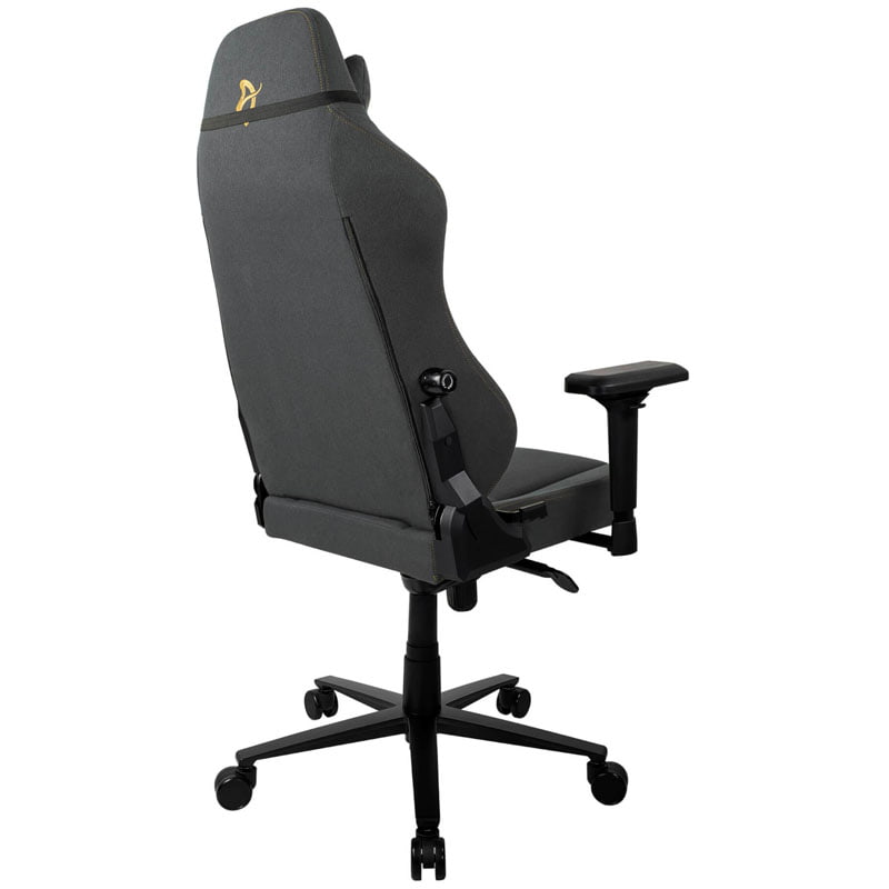 Silla Oficina Arozzi Primo Woven Fabric Logo Oro